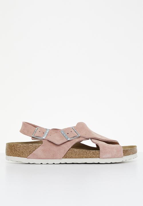 Birkenstock - Tulum sfb suede regular - pink clay