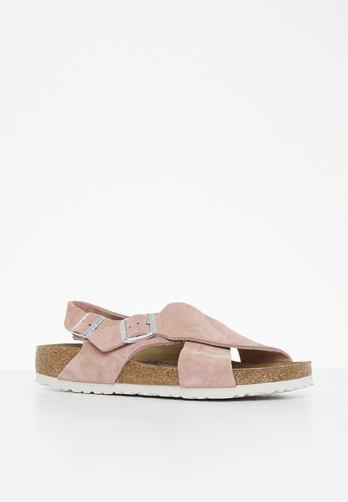 Birkenstock - Tulum sfb suede regular - pink clay