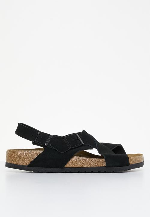 Birkenstock - Tulum sfb suede regular - black