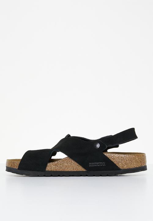 Birkenstock - Tulum sfb suede regular - black