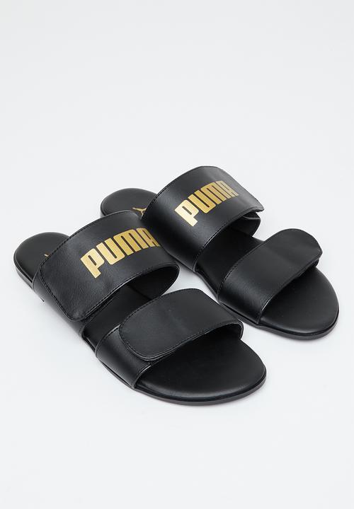 PUMA - Stylecat dbl strap slide wns zadp - puma black