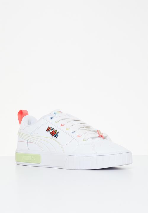 PUMA - Cali star pierced wns - puma white-pistachio
