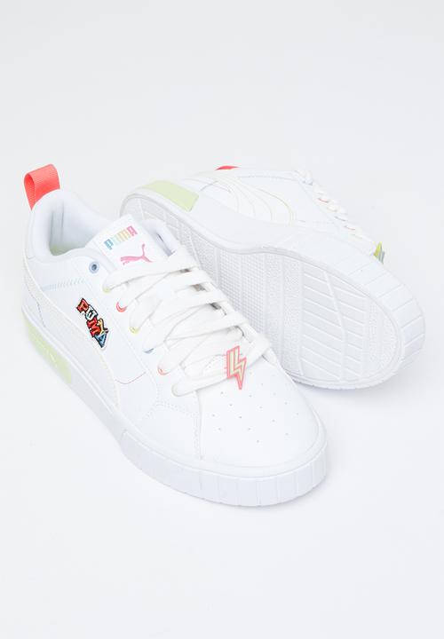 PUMA - Cali star pierced wns - puma white-pistachio
