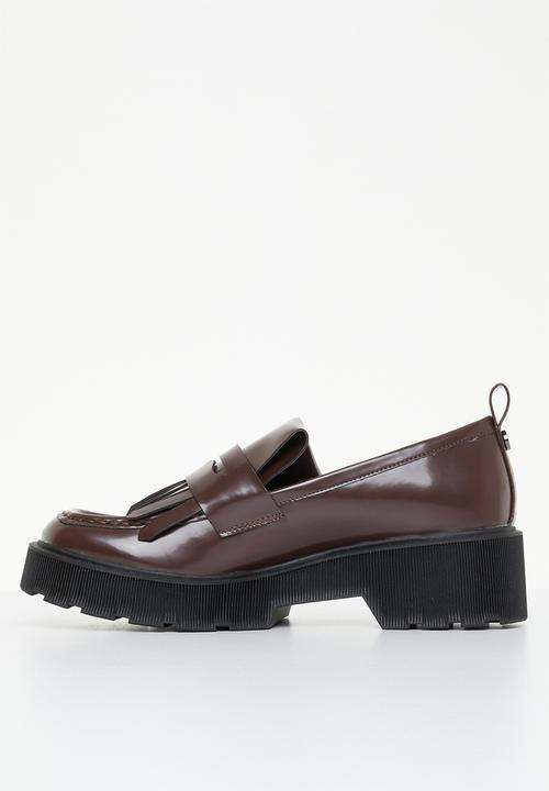 Steve Madden - Marleigh loafer - dark brown