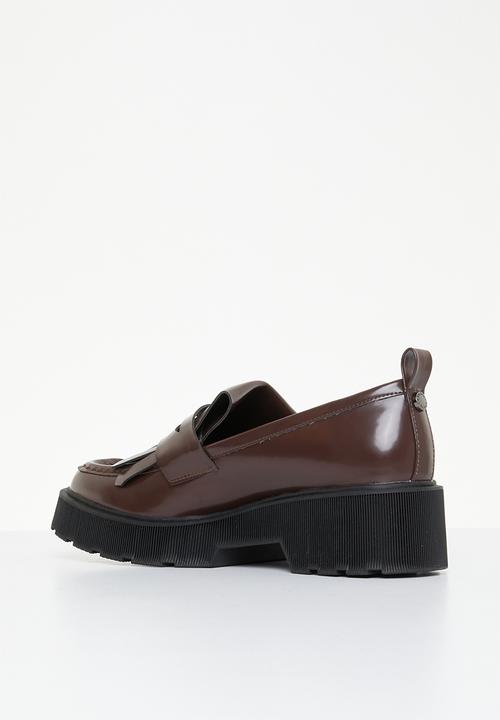 Steve Madden - Marleigh loafer - dark brown
