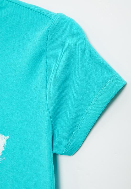 GUESS - Guess heart tee - blue