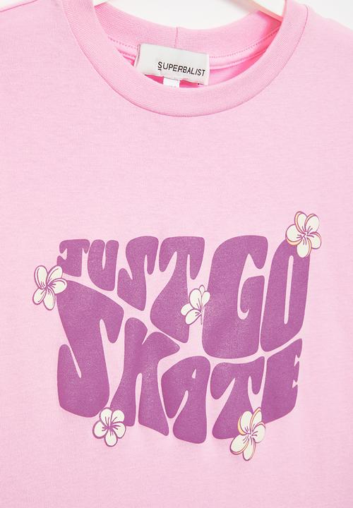 Superbalist - Graphic T-shirt - pink 