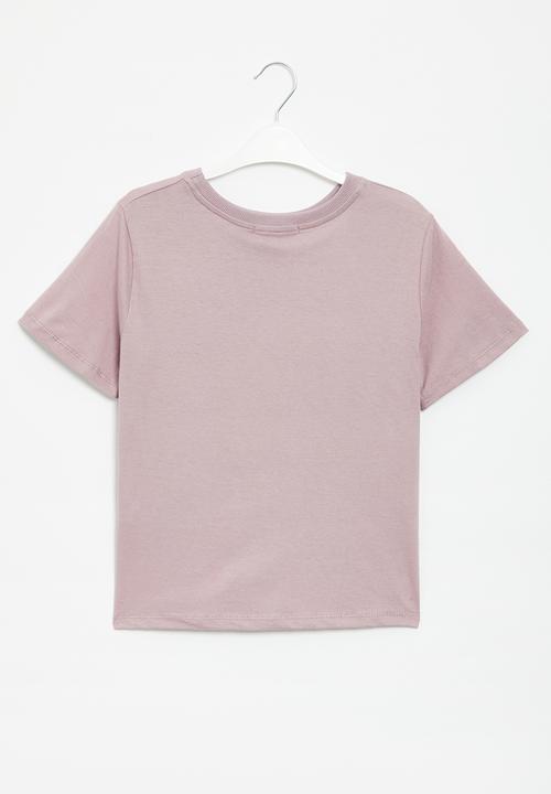 Superbalist - Graphic T-shirt - mauve