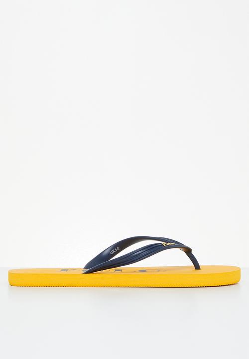 POLO - Polo flip flop - mustard