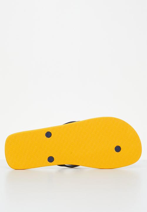 POLO - Polo flip flop - mustard