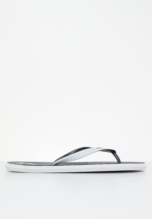 POLO - Plain flip flop - navy