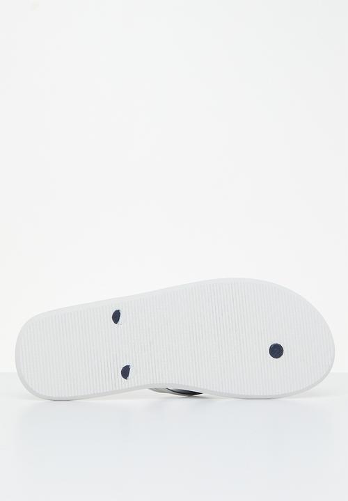 POLO - Plain flip flop - navy