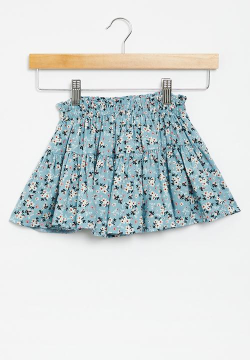 Superbalist - Flare skirt - blue 