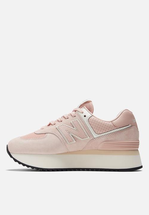 New Balance  - 574 Stacked - alpha pink