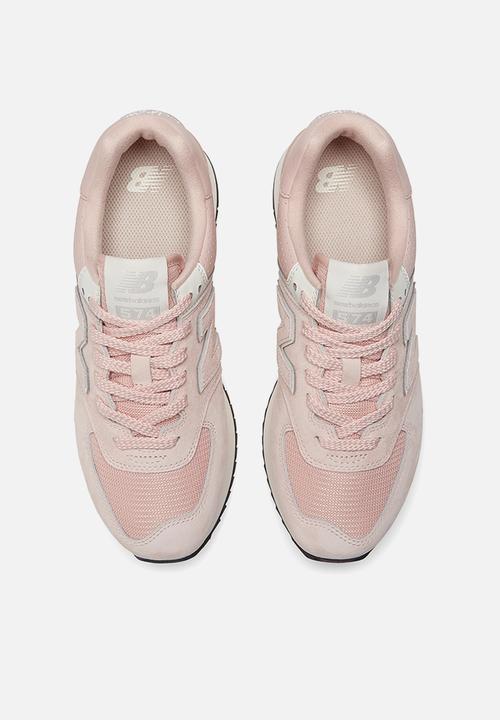 New Balance  - 574 Stacked - alpha pink