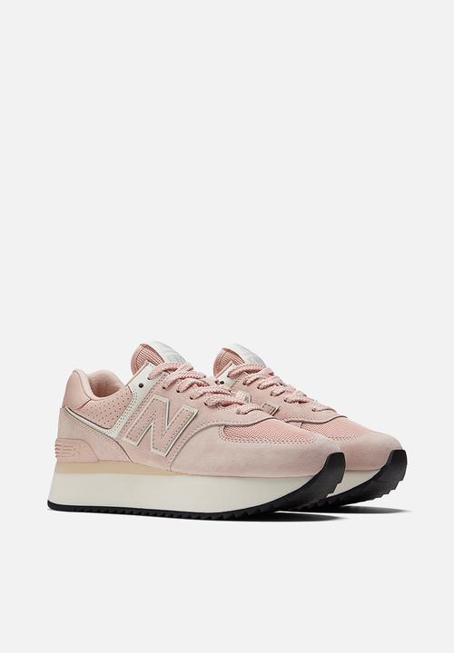 New Balance  - 574 Stacked - alpha pink