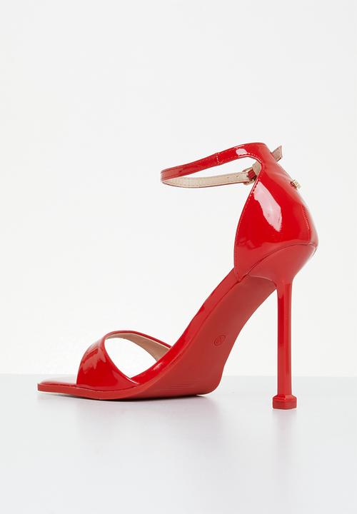 Miss Black - Majesty1 stiletto heel - red