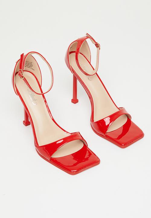 Miss Black - Majesty1 stiletto heel - red