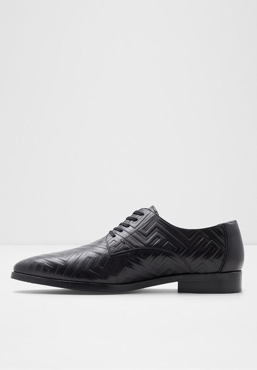 ALDO - Montecassino leather oxford - open black