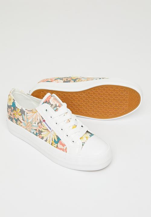 Pierre Cardin - Sandrine 4 sneaker - coral floral