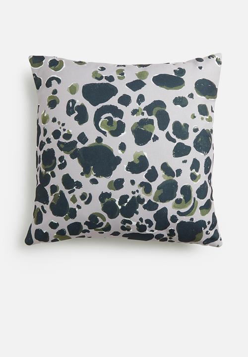 Fabric Bank  - Animalia cushion cover- ochre