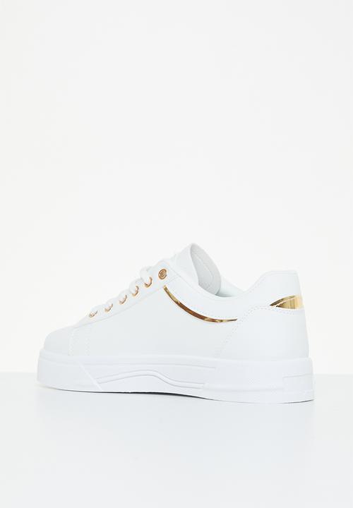 Pierre Cardin - Gard 1 sneaker - white & orange