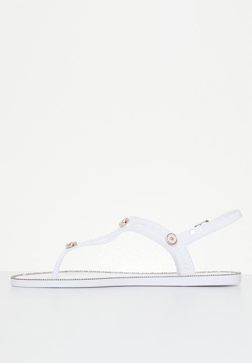 Viabeach - Cyprus 3 t-bar sandal - white