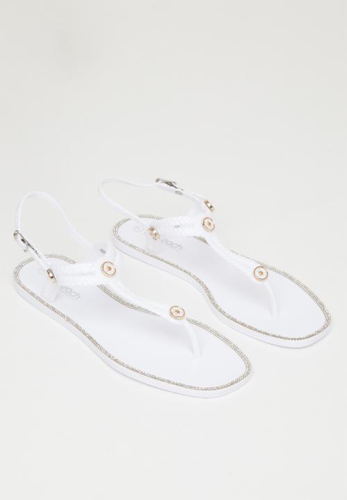 Viabeach - Cyprus 3 t-bar sandal - white