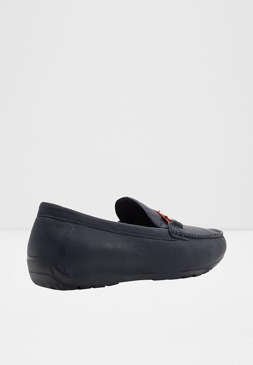 ALDO - Fangio leather loafer - navy