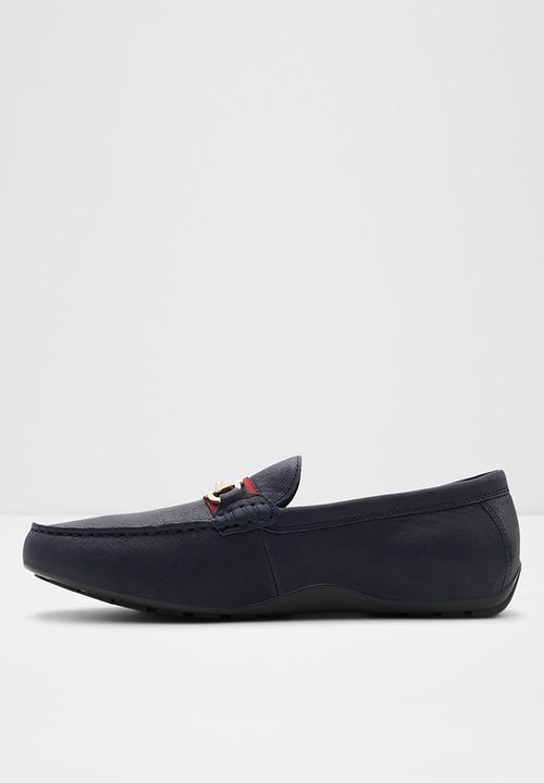 ALDO - Fangio leather loafer - navy