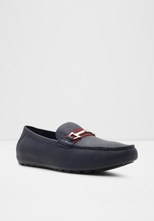 ALDO - Fangio leather loafer - navy