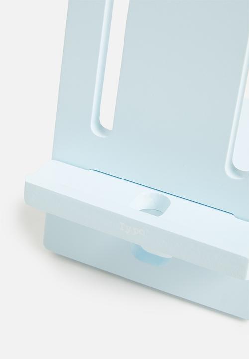 Typo - On hold phone stand- arctic blue