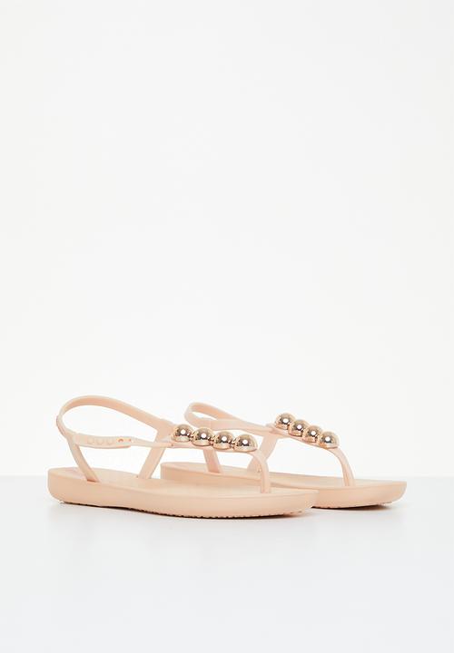 Ipanema - Beaded thong slipper -  pink/rose