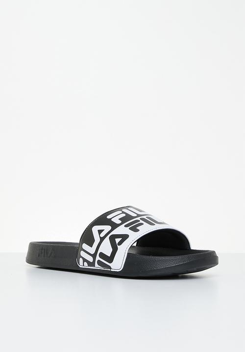 FILA - Sorrento slide - black & white