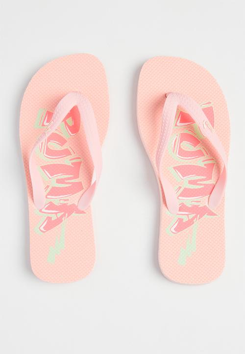 PUMA - First flip graffiti ps zadp - almond blossom-sunset glow-pistachio