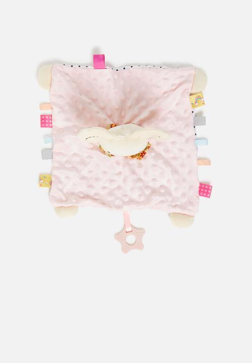 Pop Candy - Baby soft toy - pink & white