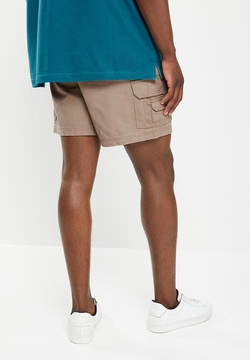 JEEP - Fixed waistband mountain man short - elm bark