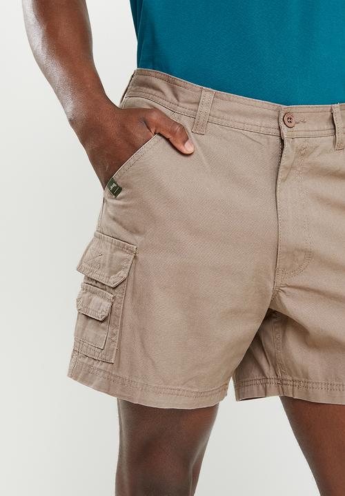 JEEP - Fixed waistband mountain man short - elm bark