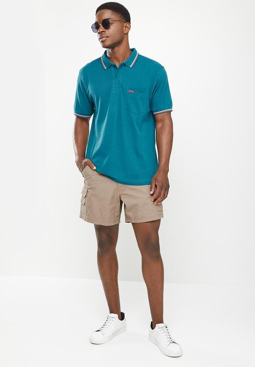 JEEP - Fixed waistband mountain man short - elm bark