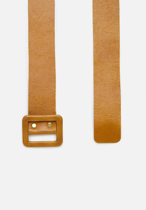 Superbalist - Jamie covered belt - tan