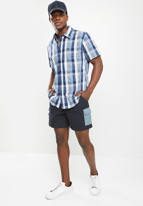JEEP - Fixed waistband mountain man - french navy & vintage blue