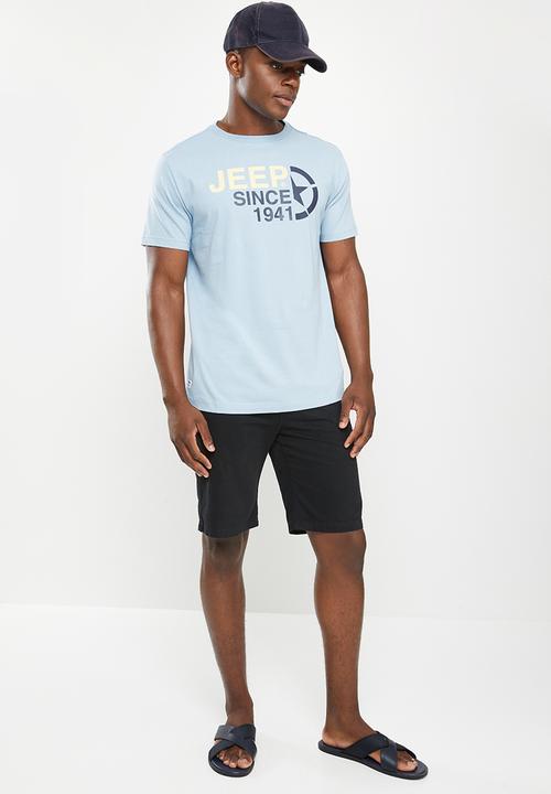 JEEP - Fashion graphics tee - blue