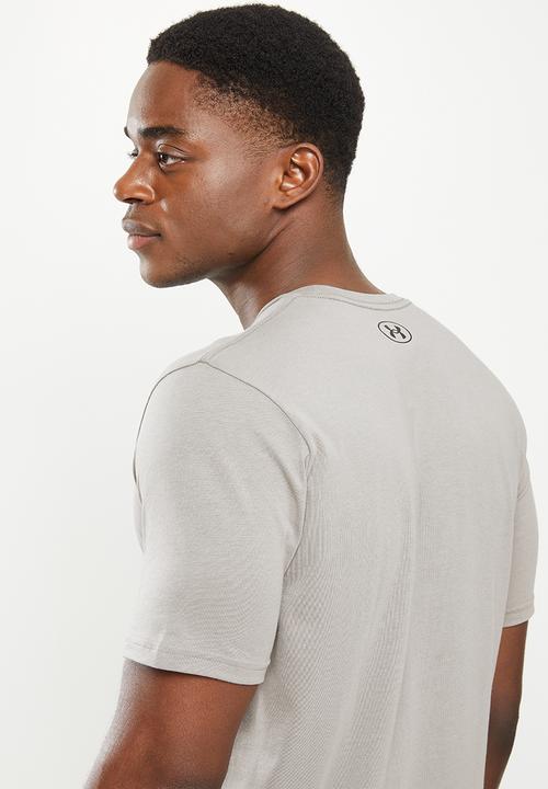 Under Armour - Ua training overlay short sleeve - pewter