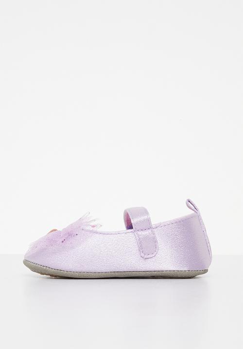 Pop Candy - Baby pump with bow - purple