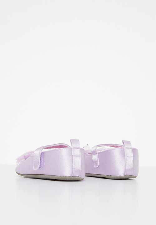 Pop Candy - Baby pump with bow - purple