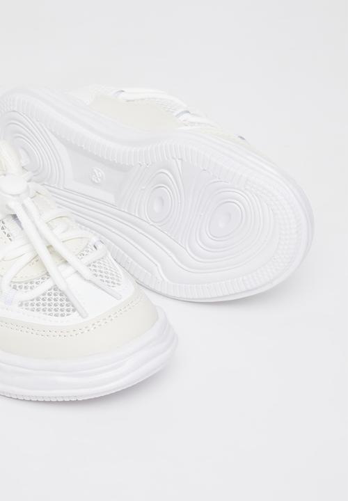 Pop Candy - Sneaker with mesh detail - white