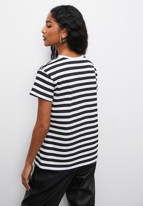 Superbalist - Relaxed tee - stripe graphic