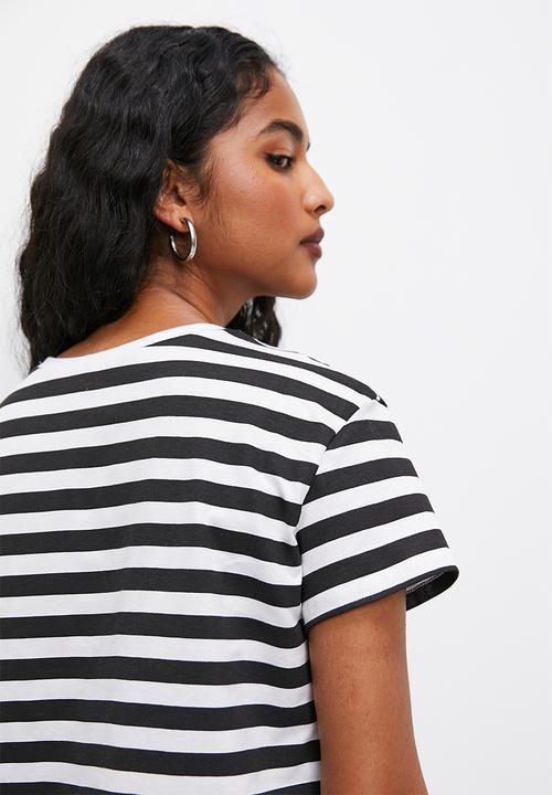 Superbalist - Relaxed tee - stripe graphic