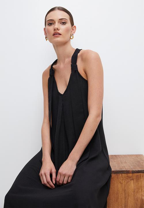 edit - Knot detail maxi - black