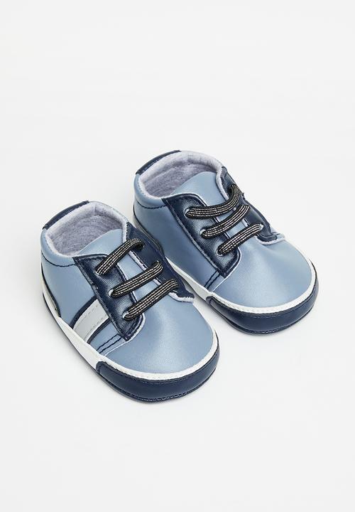 Pop Candy - Baby soft sole sneaker - blue